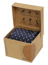 Blue Paisley Necktie