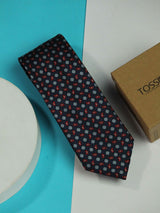 Blue Paisley Woven Necktie - TOSSIDO