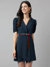 Caramel Brown Slim Vegan Leather Women's Belt - TOSSIDO