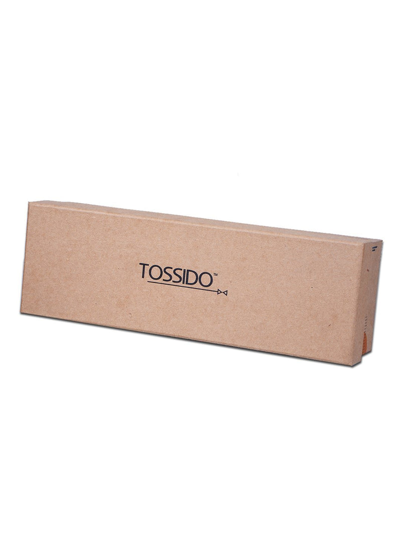 Cardboard pack of three neckties Box - TOSSIDO