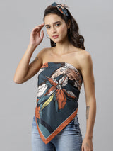 Cherubic Scarf & Bag Scarf Set - TOSSIDO