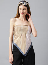 Computative Strips Scarf and Bag Scarf Set - TOSSIDO