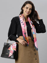 Coquettish Scarf & Bag Scarf Set - TOSSIDO