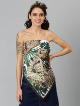 Cougar Scarf & Bag Scarf Set - TOSSIDO