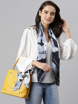 Esthetic Scarf & Bag Scarf Set - TOSSIDO