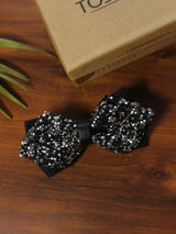 Festoon Rhinestone Bowtie - TOSSIDO