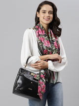 Floret Scarf & Bag Scarf Set - TOSSIDO