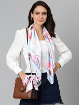 Floweret Scarf & Bag Scarf Set - TOSSIDO
