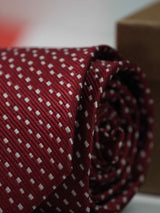 Flyspeck Skinny Necktie - TOSSIDO