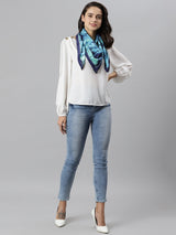 Frond Scarf & Bag Scarf Set - TOSSIDO
