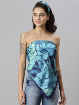 Frond Scarf & Bag Scarf Set - TOSSIDO