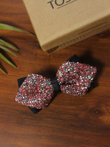 Fudge Rhinestone Bowtie - TOSSIDO