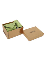 Green Anchor Necktie & Pocket Square Giftset - TOSSIDO