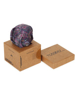 Grey Paisley Pocket Square - TOSSIDO