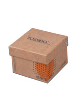 Grey Stripe Woven Necktie - TOSSIDO