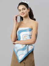 Kedge Scarf & Bag Scarf Set - TOSSIDO