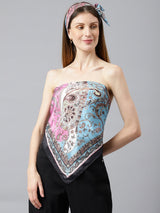 Luster Pink Scarf and Bag Scarf Set - TOSSIDO