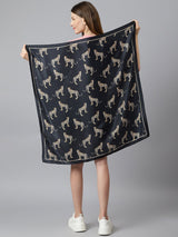 Molt Panther Scarf And Bag Scarf Set - TOSSIDO