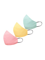Polka Cotton Pastels Women Masks - TOSSIDO