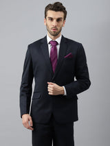 Purple Striped Necktie & Pocket Square Giftset - TOSSIDO