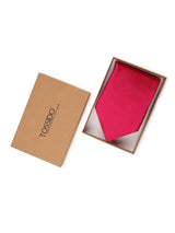 Raspberry Red Cravat & Pocket square - TOSSIDO