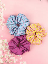 SHEEN SCRUNCHIES SET - TOSSIDO