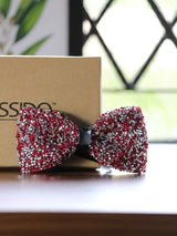 Spiff Up Rhinestone Bowtie - TOSSIDO
