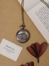 Antique Steam Train Pocket Watch