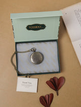 Antique Steam Train Pocket Watch