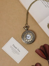 Ornate Roman Filigree Pocket Watch