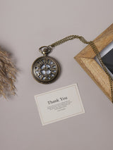 Vintage Number Wheel Pocket Watch