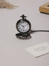 Midnight Filigree Pocket Watch