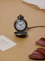 Forest Wolf Family Pocket Watch