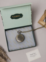 Gothic Ribcage Pocket Watch