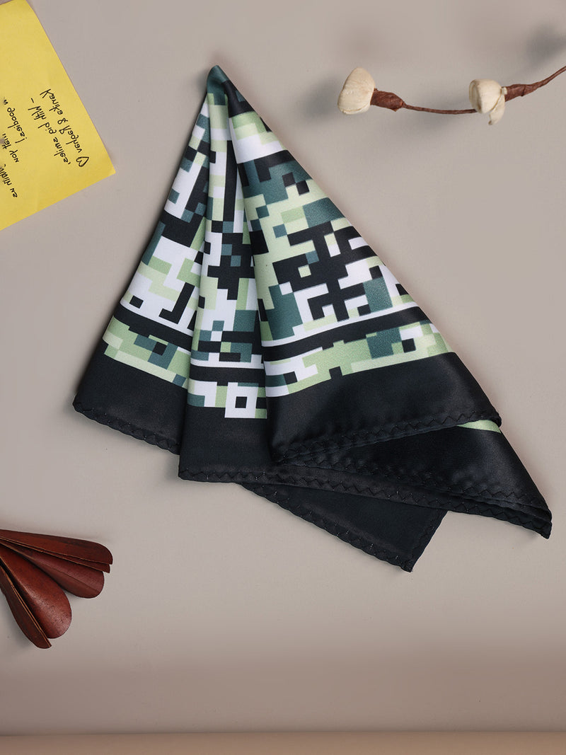 Multicolor Abstract Pocket Square