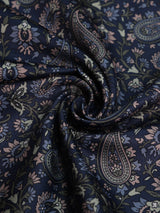 Blue Paisley Pocket Square