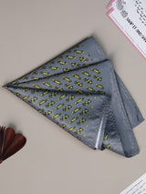 Grey Car Pocket Square