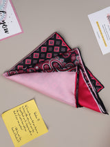 Multicolor Multipattern Silk Pocket Square