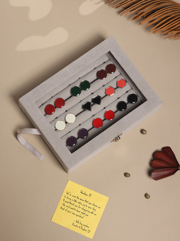 Tossido’s Signature Set of 9 Cufflinks – Bold, Elegant & Timeless