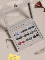 Tossido’s Nine-Pair Enamel Cufflink Collection