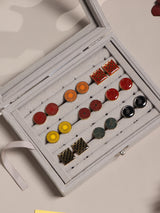 Tossido’s Curated Cufflink Collection – 9 Enamel-Accented Pairs