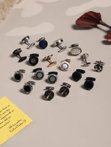 Tossido Premium 9-Pair Men’s Cufflink Collection