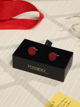 Carnate Solid Cufflink