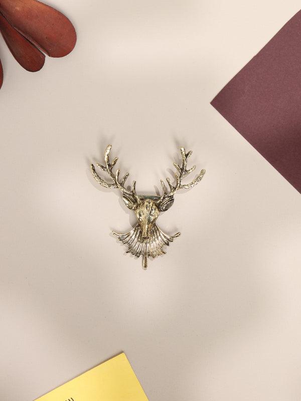 Reindeer Brooch