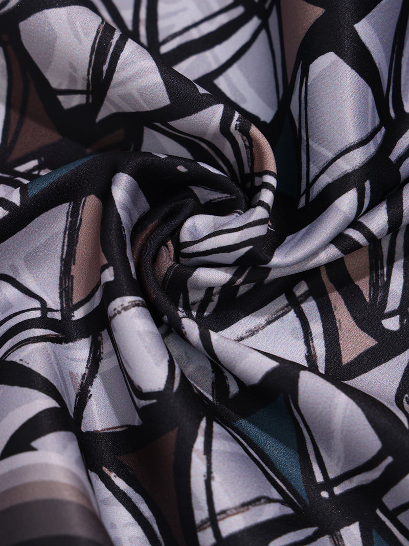 Multicolor Abstract Pocket Square