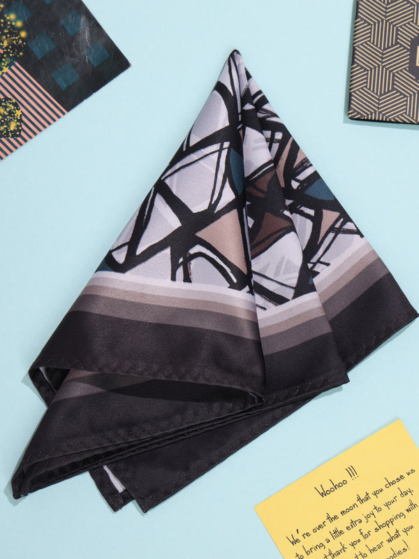 Multicolor Abstract Pocket Square