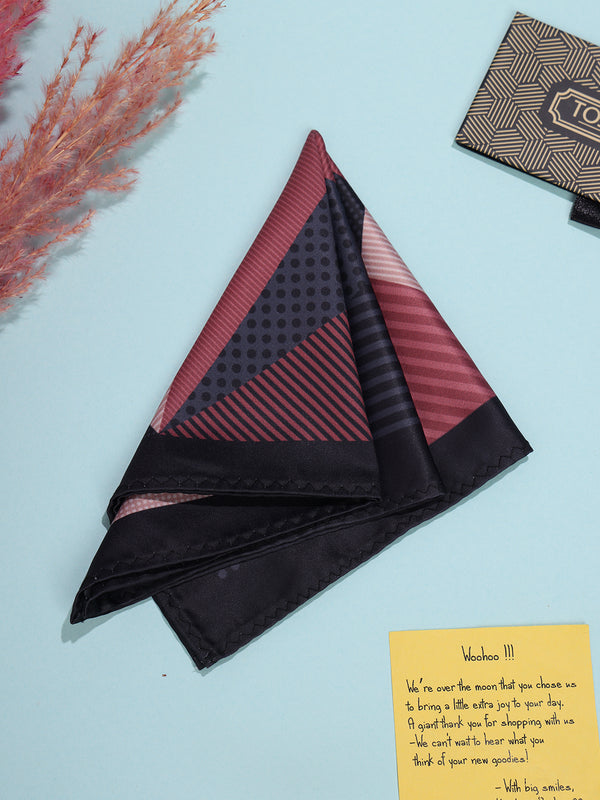 Multicolor Abstract Pocket Square