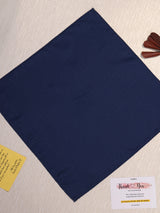 Blue Geometric Pocket Square