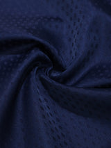 Blue Geometric Pocket Square