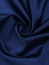 Blue Solid Pocket Square